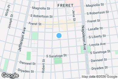 Map image of the property - 4701 S Liberty St
