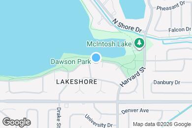 Map image of the property - 2967 Lakeshore Dr