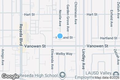 Map image of the property - 18230 Hartland St