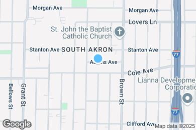 Map image of the property - 466 Adkins Ave