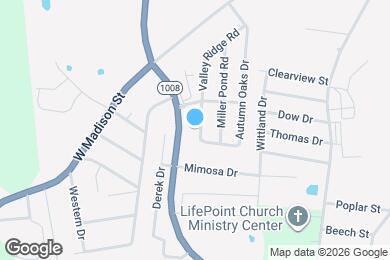 Map image of the property - 1206 Autumn Oaks Dr