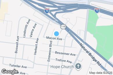 Map image of the property - 4421 Picajune Ave