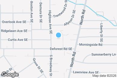 Map image of the property - 735 Mauro Cir SE