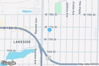 Map image of the property - 1710 Chestnut Ave