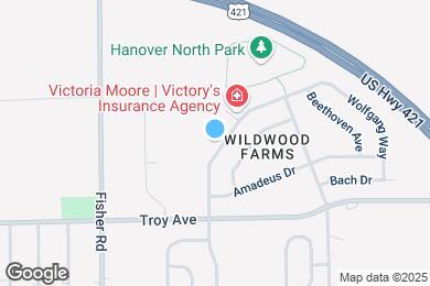 Map image of the property - 2862 Wolfgang Dr