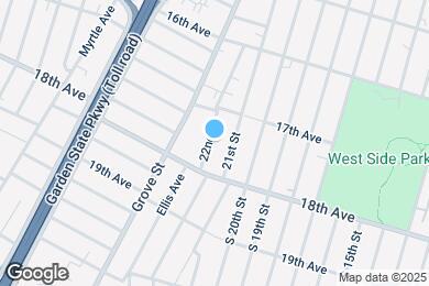 Map image of the property - 188 22nd St