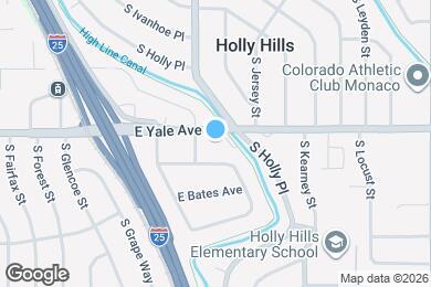 Map image of the property - 2700 S Holly St