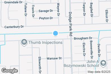 Map image of the property - 11415 Brougham Dr