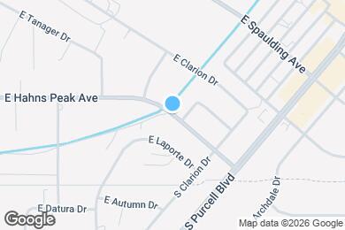 Map image of the property - 686 E Hahns Peak Ave