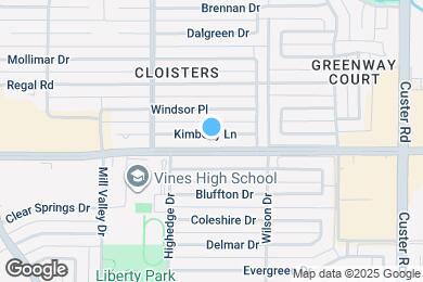 Map image of the property - 2500 Kimberly Ln