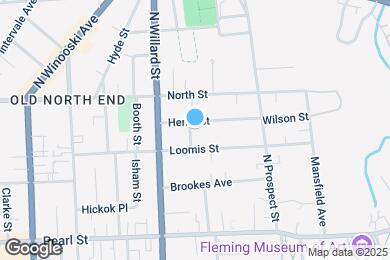 Map image of the property - 18 Weston St