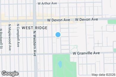 Map image of the property - 2243 W Rosemont Ave