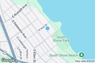 Map image of the property - 2727 S Shore Dr