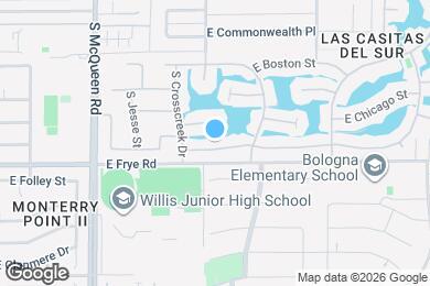 Map image of the property - 1260 E Cindy St