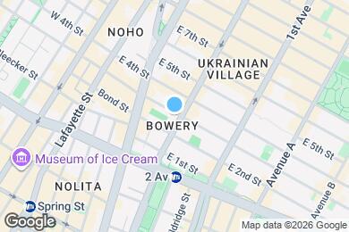 Map image of the property - 36 E 3rd St