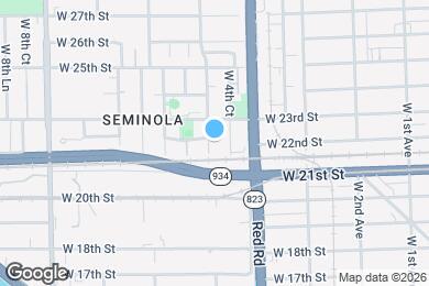 Map image of the property - 2195 W 5th Ave