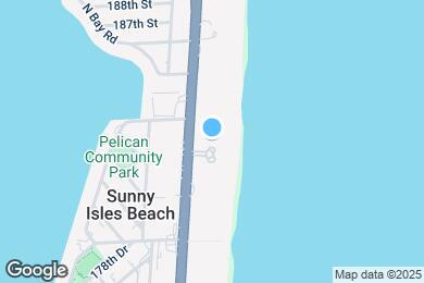 Map image of the property - 18001 Collins Ave
