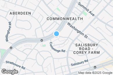 Map image of the property - 1645 Commonwealth Ave