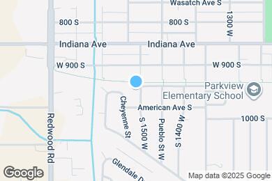 Map image of the property - 948 S 1500 W