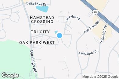 Map image of the property - Enclave @ Crabtree