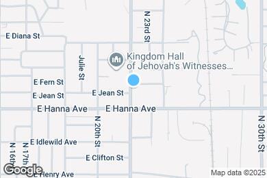 Map image of the property - 2201 E Fern St