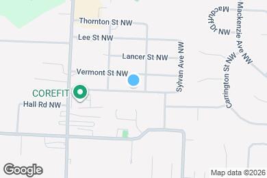 Map image of the property - 3027 Pleasant St NW