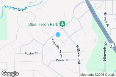 Map image of the property - 558 Bay Ct N