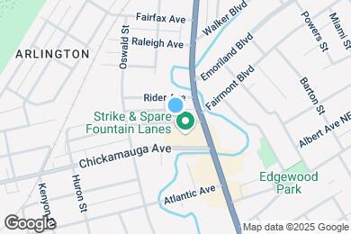 Map image of the property - 1209 Hiawassee Ave