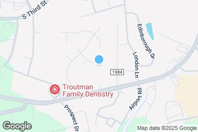 Map image of the property - 1109 Cedar Ridge Dr