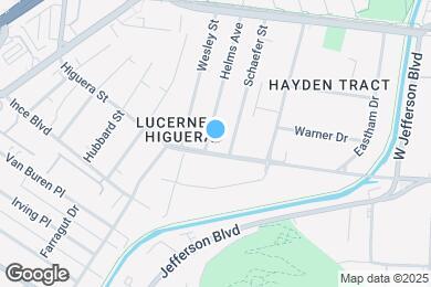 Map image of the property - 8621 Higuera St