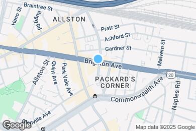 Map image of the property - 108 Brighton Ave