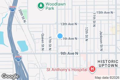 Map image of the property - 1530 11th Ave N