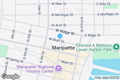 Map image of the property - 212 West Bluff Street