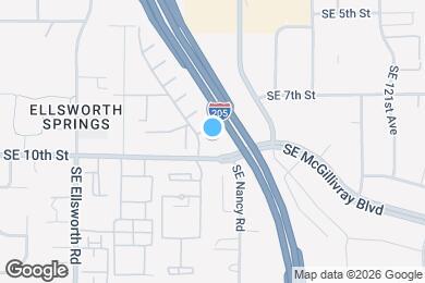 Map image of the property - Cascades Apartments