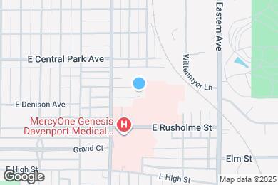 Map image of the property - 1243 E Dover Ct