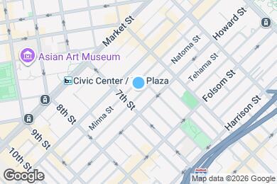 Map image of the property - 574 Natoma St