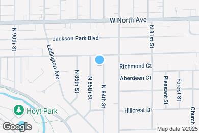 Map image of the property - 2119 N 84th St