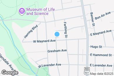Map image of the property - 114 W Maynard Ave