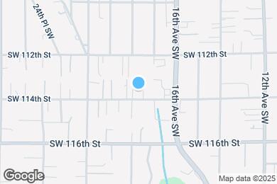 Map image of the property - 1650 SW 114th St