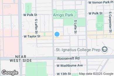 Map image of the property - 1349 W Taylor St