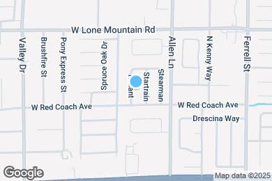 Map image of the property - 4616 Reliant