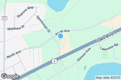 Map image of the property - Chisago Lake Apartments
