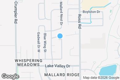Map image of the property - 4865 Water Fowl Ln