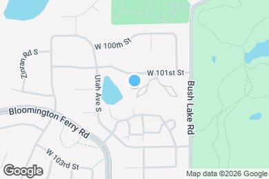 Map image of the property - 7601 W 101st St