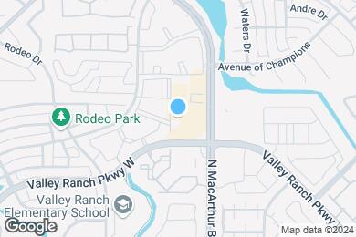 Map image of the property - The International at Valley Ranch