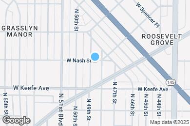 Map image of the property - 3634 N 49th St