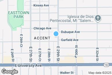 Map image of the property - 1308 E 29th St