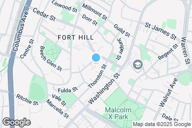 Map image of the property - 16 Hawthorne St