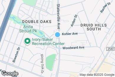 Map image of the property - 2101 Statesville Ave