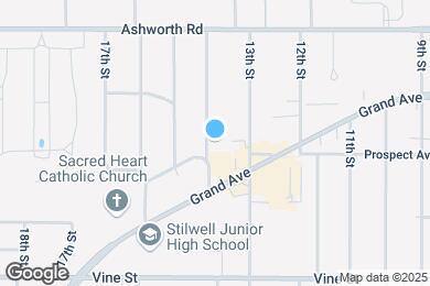 Map image of the property - 809 14th St